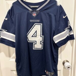 Dak Prescott Nike Limited Road Navy Jersey